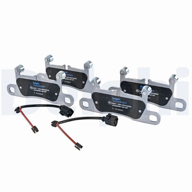 set placute frana,frana disc DELPHI LP5063EV