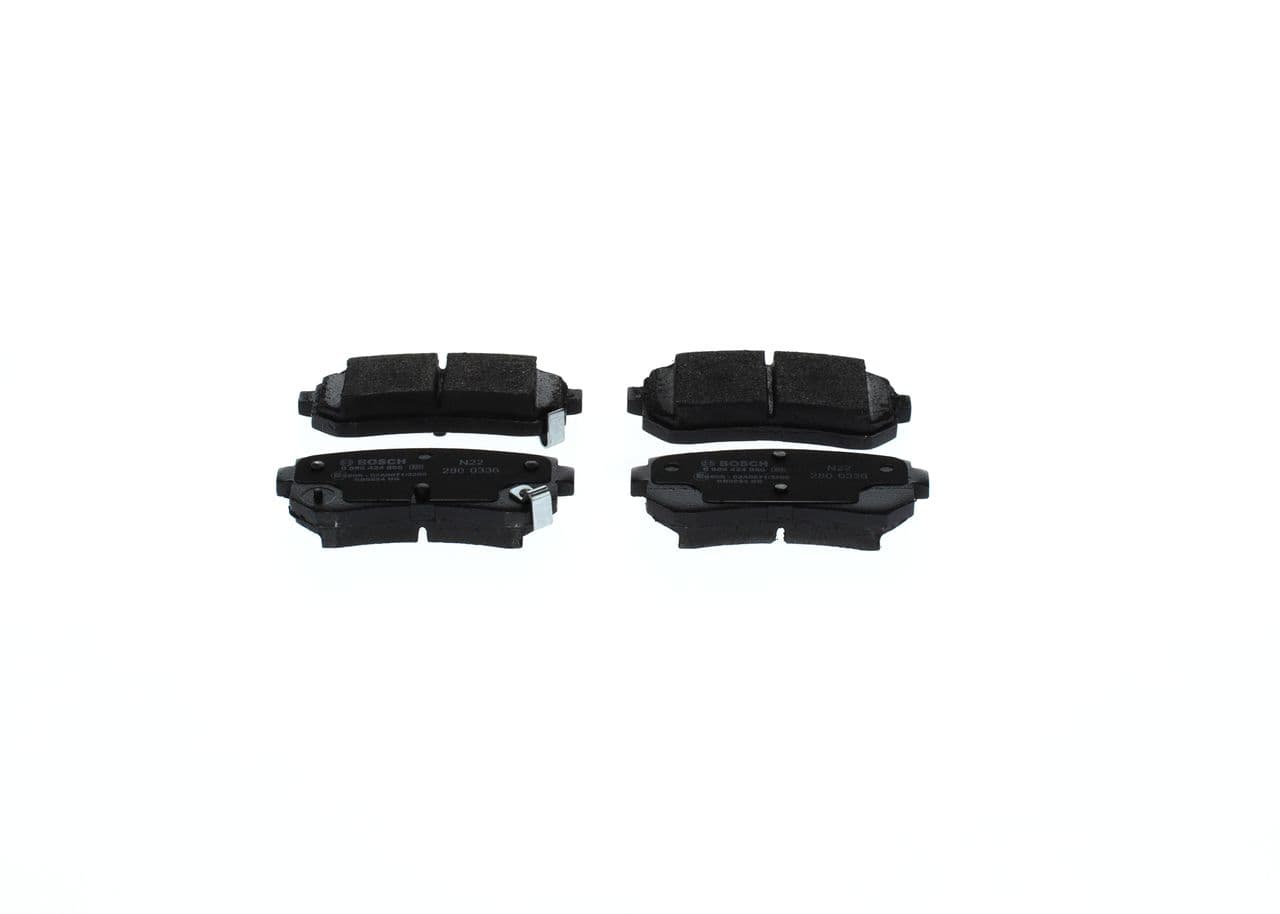 set placute frana,frana disc BOSCH 0 986 424 956