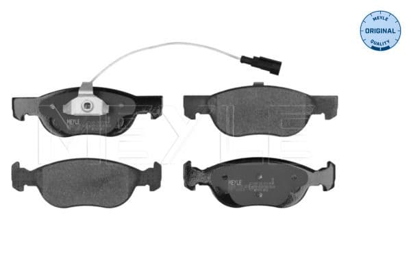 set placute frana,frana disc MEYLE -ORIGINAL: True to OE. 025 219 2717/W