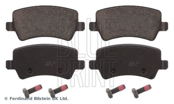 set placute frana,frana disc BLUE PRINT ADF124202