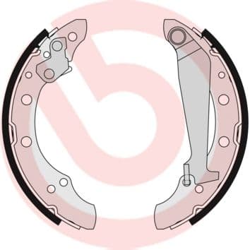 Set saboti frana BREMBO ESSENTIAL LINE S 85 511