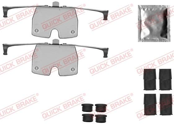 Set accesorii, placute frana QUICK BRAKE 109-1851