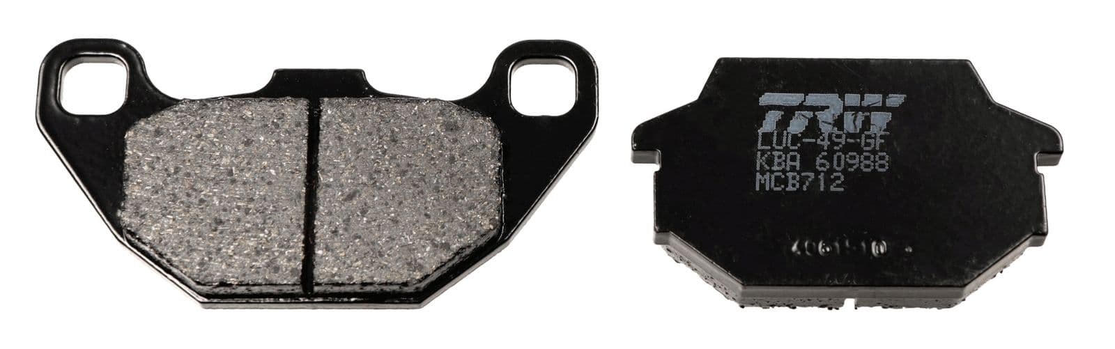 set placute frana,frana disc TRW Organic Allround MCB712