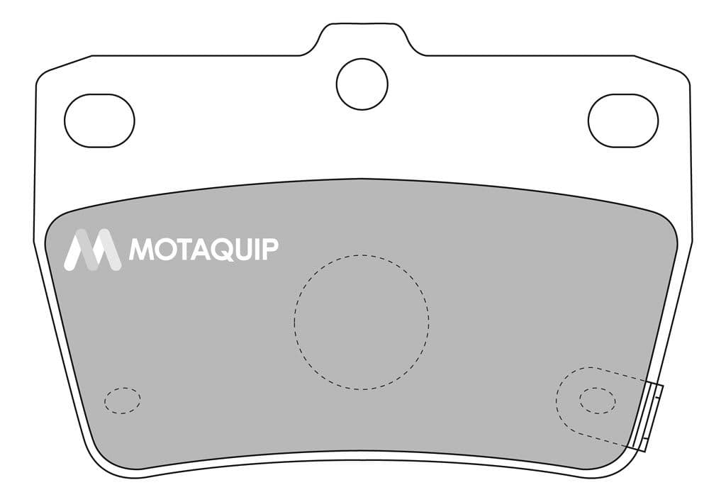 set placute frana,frana disc MOTAQUIP LVXL1110