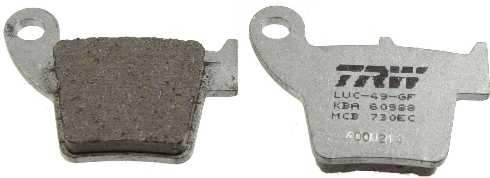 set placute frana,frana disc TRW Organic Eco MCB730EC
