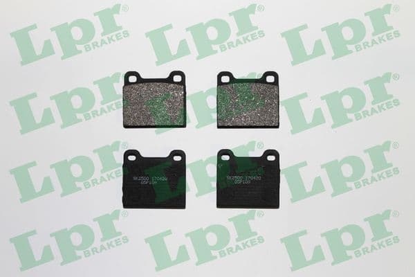 set placute frana,frana disc LPR 05P109