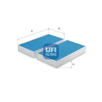 Filtru, aer habitaclu UFI 34.215.00