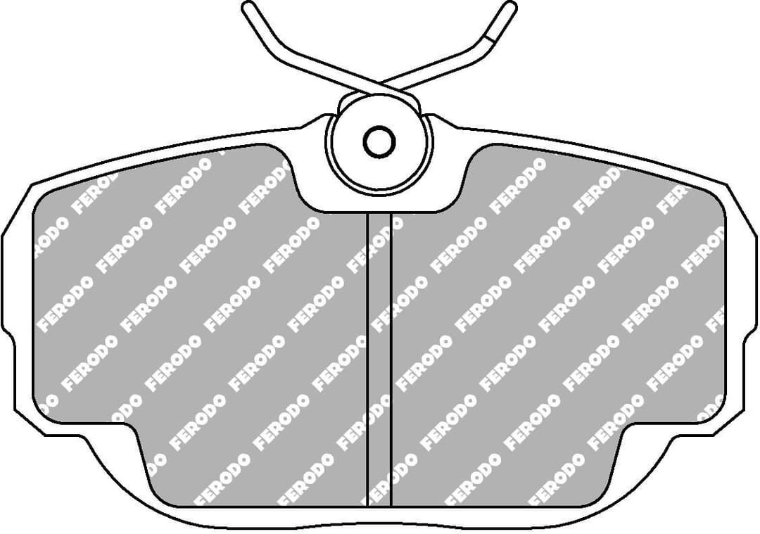 set placute frana,frana disc FERODO FCP660R