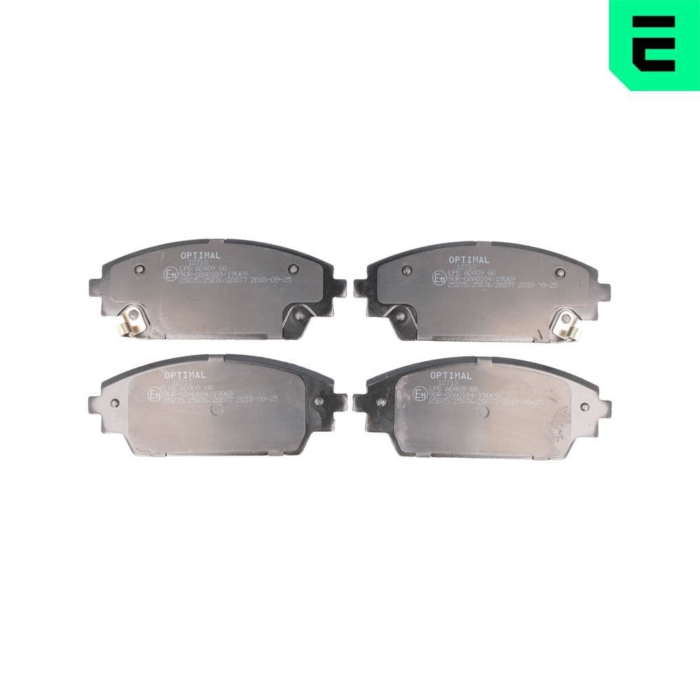 set placute frana,frana disc OPTIMAL BP-12713