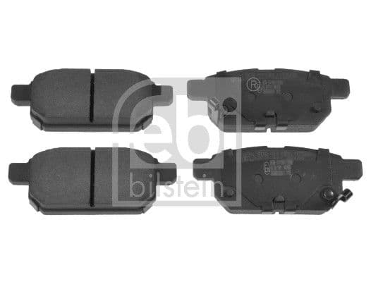 set placute frana,frana disc FEBI BILSTEIN 116313