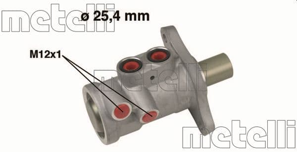 Pompa centrala, frana METELLI 05-0557