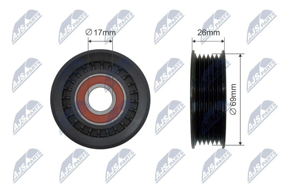 Intinzator, Curea trapezoidal NTY RNK-DW-012