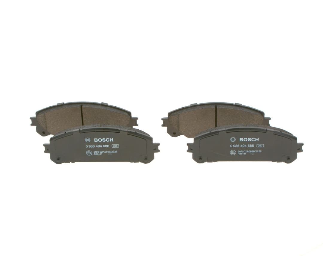 set placute frana,frana disc BOSCH 0 986 494 686