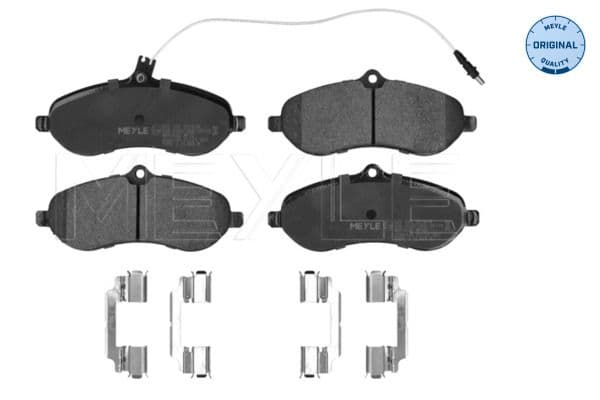 set placute frana,frana disc MEYLE -ORIGINAL: True to OE. 025 245 9518/W