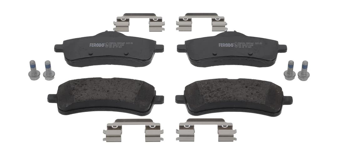 set placute frana,frana disc FERODO PREMIER ECO FRICTION FDB5396