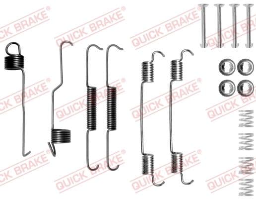 Set accesorii, sabot de frana QUICK BRAKE 105-0804