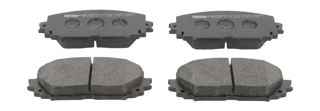 set placute frana,frana disc FERODO PREMIER ECO FRICTION FDB4081