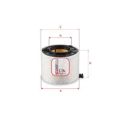 Filtru aer SOFIMA S 7G31 A