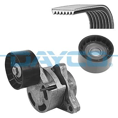 Set curea transmisie cu caneluri DAYCO KPV187