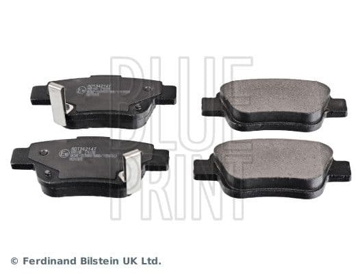 set placute frana,frana disc BLUE PRINT ADT342147