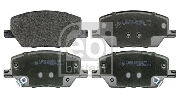 set placute frana,frana disc FEBI BILSTEIN 116381
