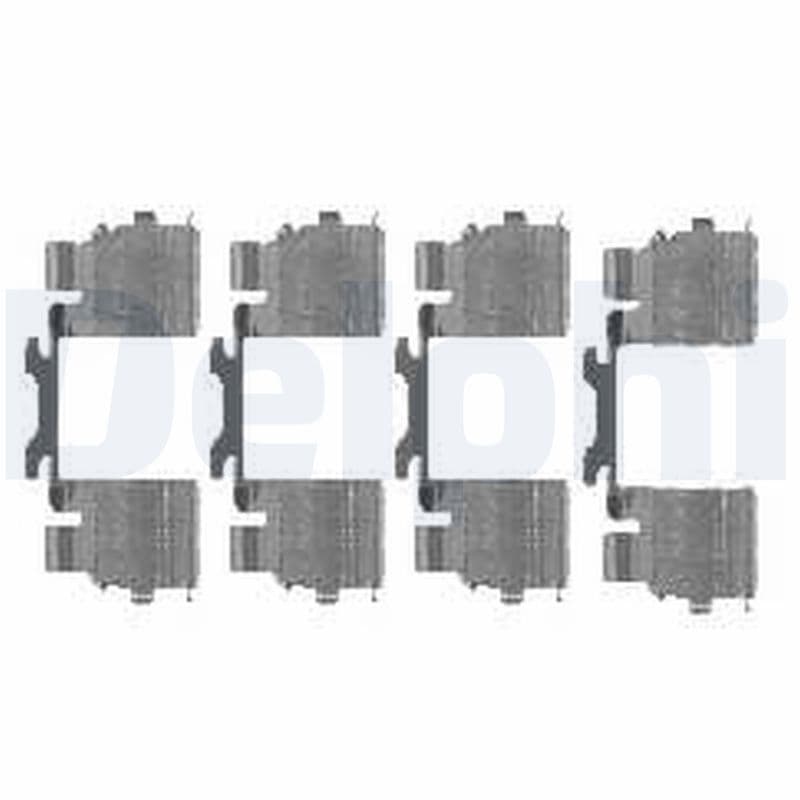 Set accesorii, placute frana DELPHI LX0476