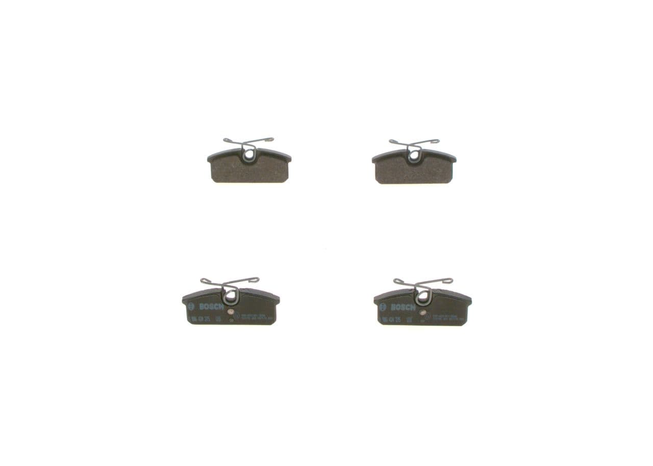 set placute frana,frana disc BOSCH 0 986 424 275