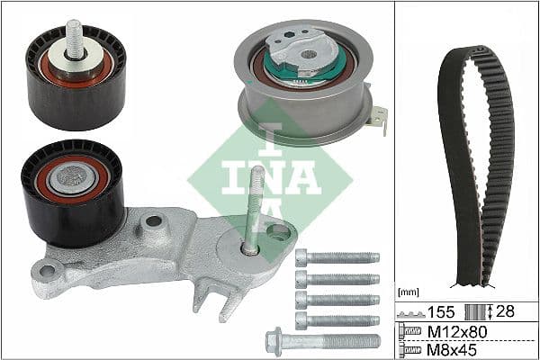 Set curea de distributie Schaeffler INA 530 0762 10