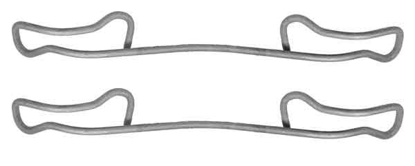 Set accesorii, placute frana TRW PFK391