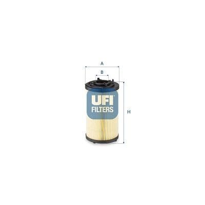 Filtru, sistem hidraulic primar UFI 83.031.00