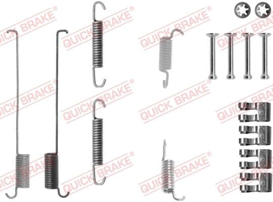 Set accesorii, sabot de frana QUICK BRAKE 105-0739