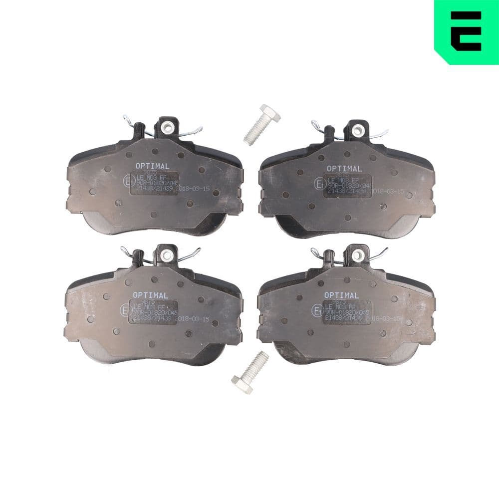 set placute frana,frana disc OPTIMAL BP-09875