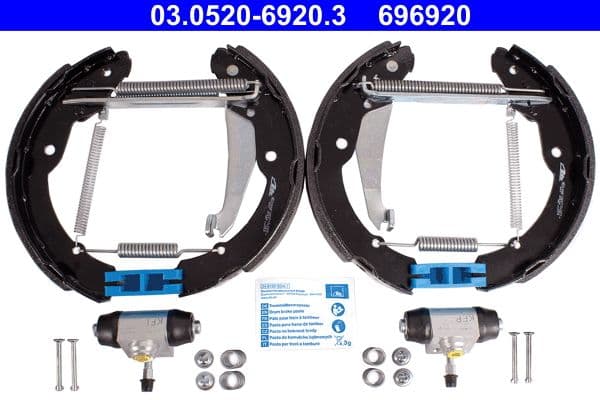 Set saboti frana ATE 03.0520-6920.3