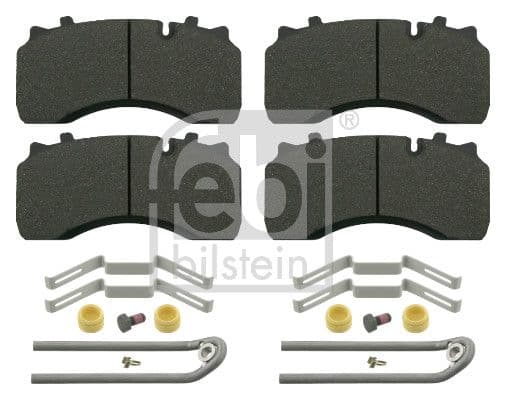 set placute frana,frana disc FEBI BILSTEIN 16610