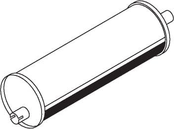 Amortizor zgomot mijloc/spate DINEX 50414