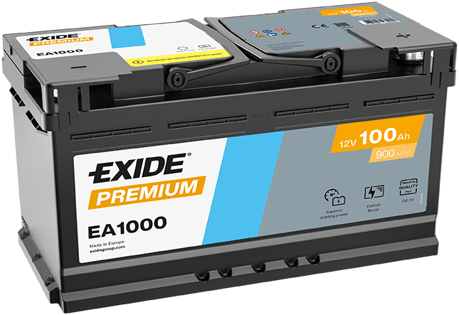 Baterie de pornire EXIDE PREMIUM EA1000