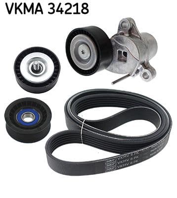 Set curea transmisie cu caneluri SKF VKMA 34218