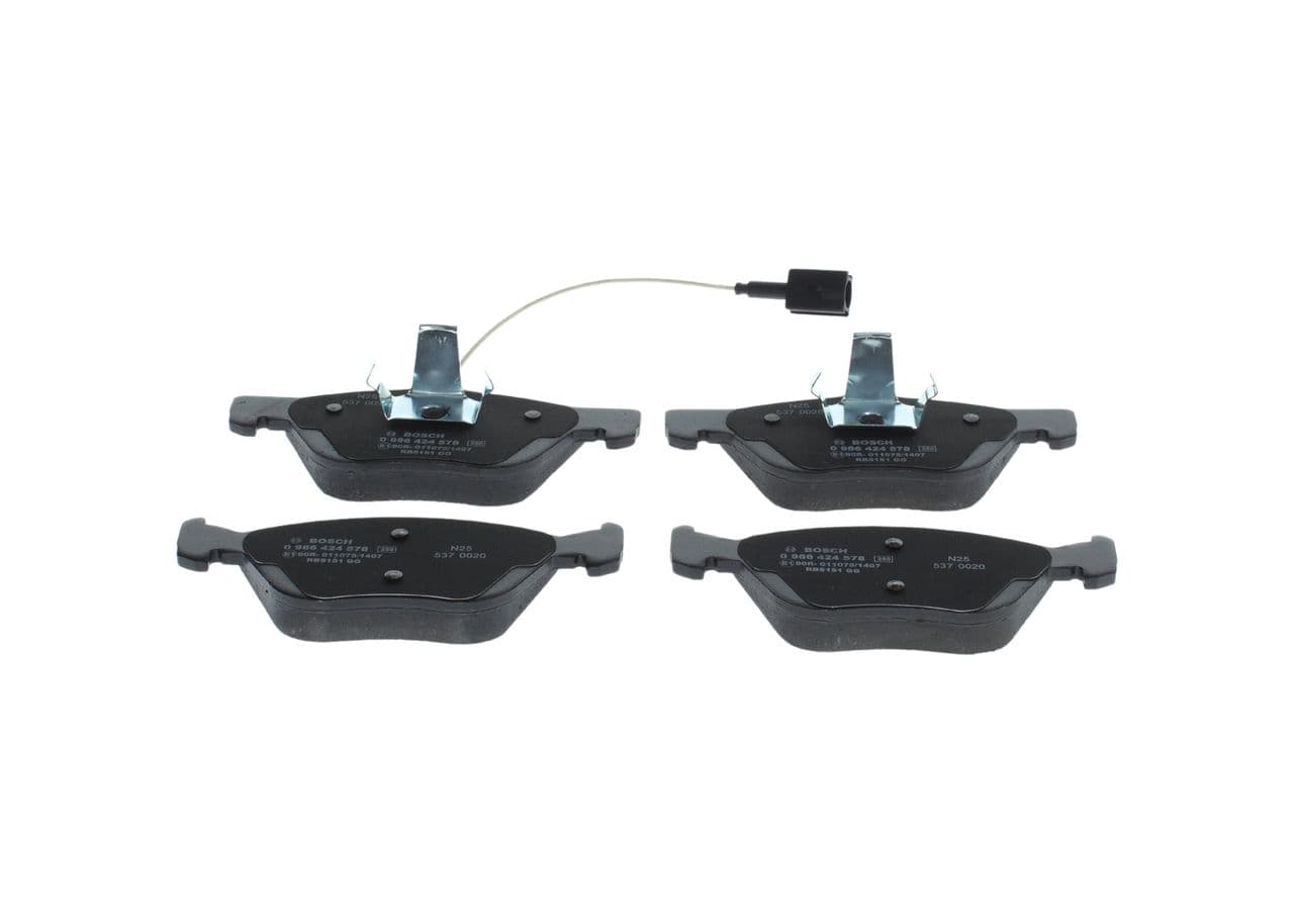 set placute frana,frana disc BOSCH 0 986 424 578