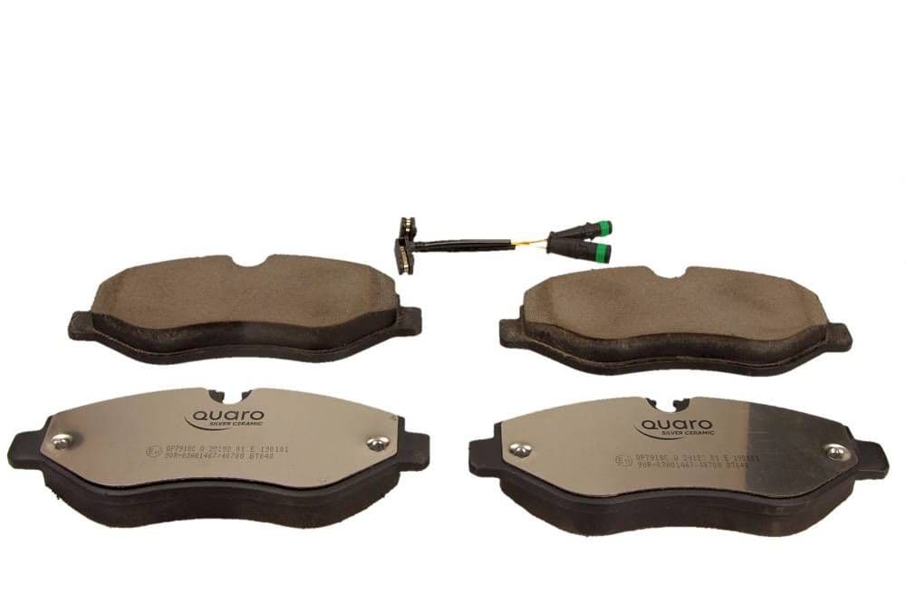 set placute frana,frana disc QUARO SILVER CERAMIC QP7918C