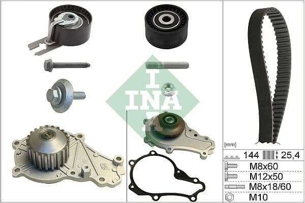 Set pompa apa + curea dintata Schaeffler INA 530 0239 30