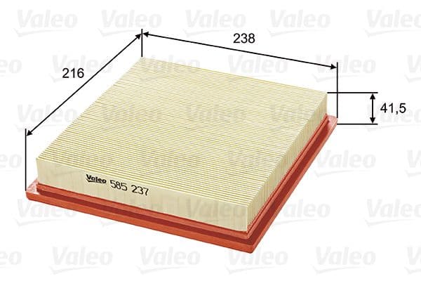 Filtru aer VALEO 585237