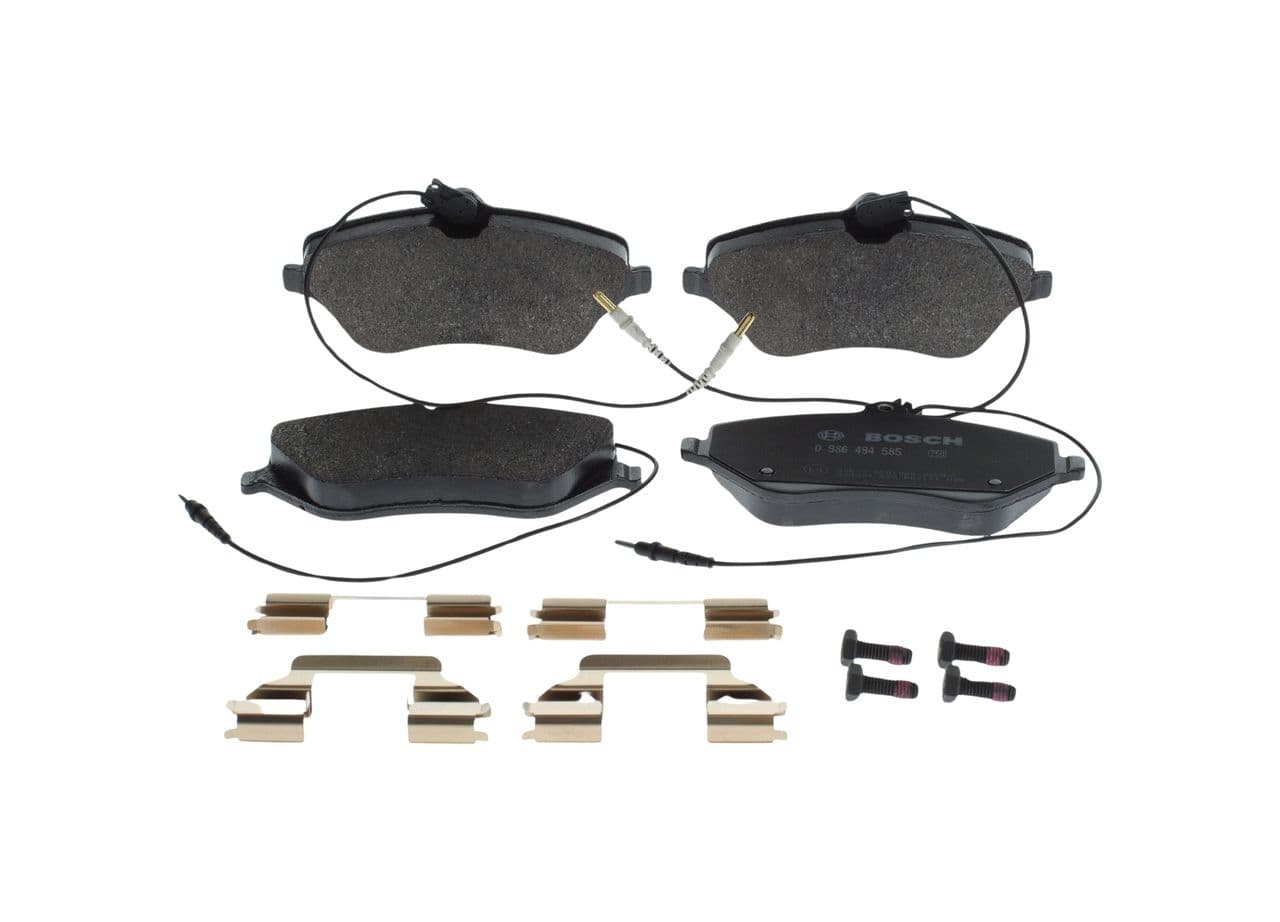 set placute frana,frana disc BOSCH 0 986 494 585