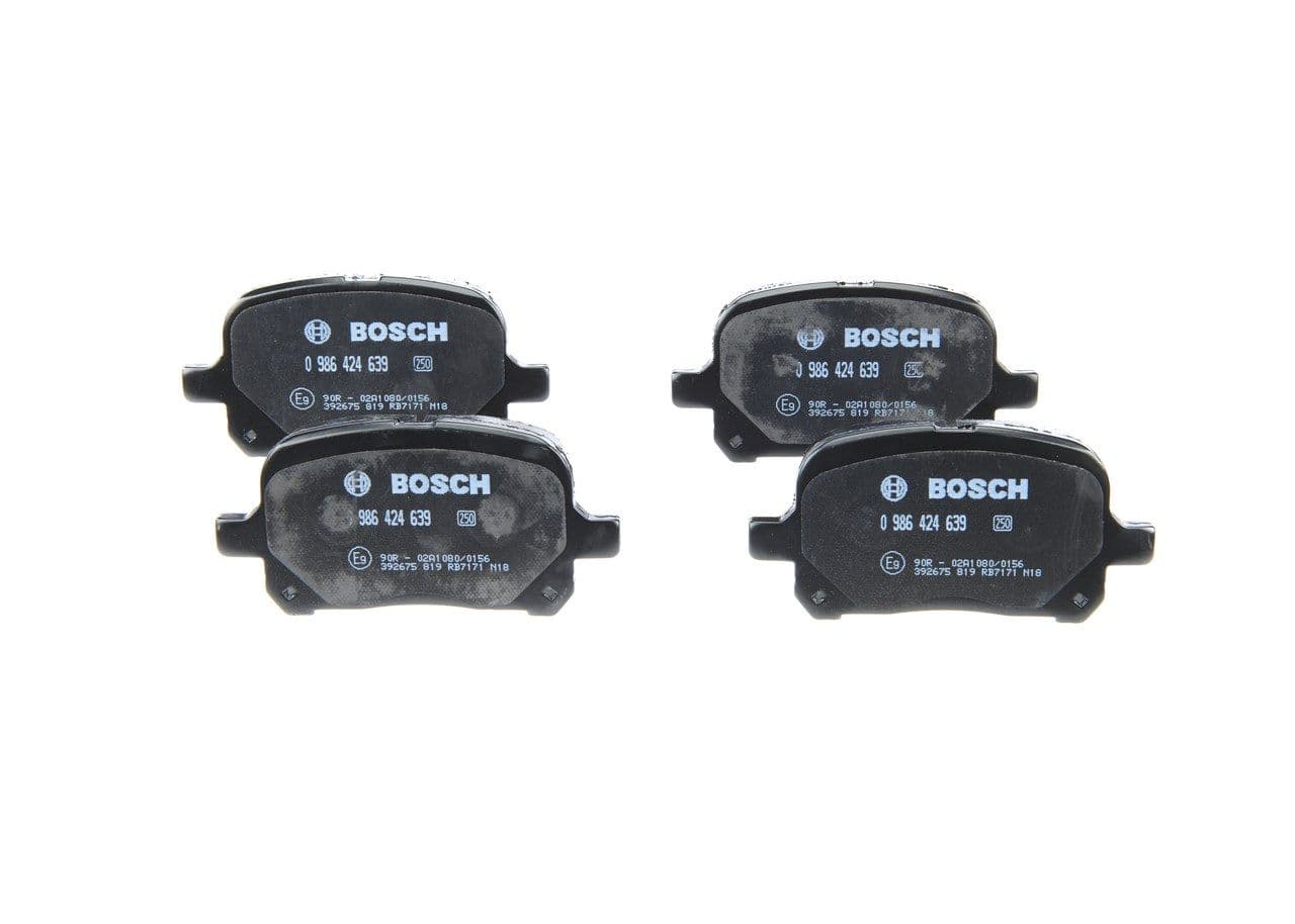 set placute frana,frana disc BOSCH 0 986 424 639
