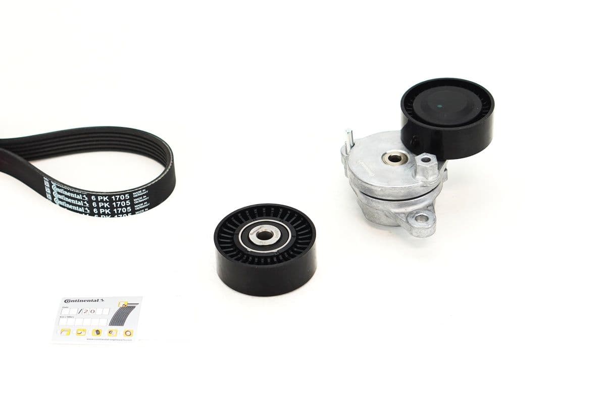 Set curea transmisie cu caneluri CONTINENTAL CTAM 6PK1705K1