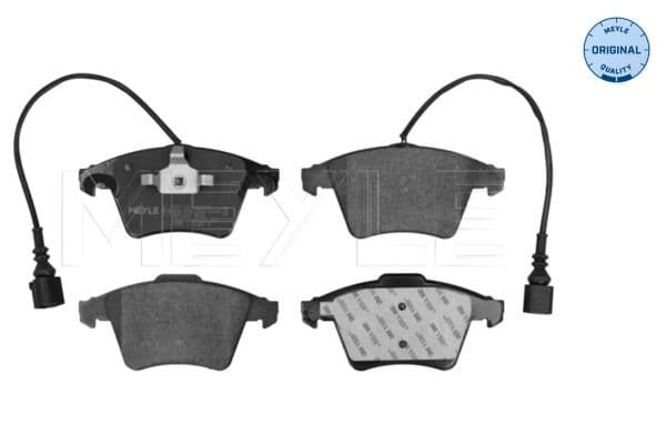 set placute frana,frana disc MEYLE -ORIGINAL: True to OE. 025 237 4919/W
