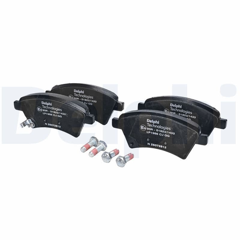 set placute frana,frana disc DELPHI LP1966