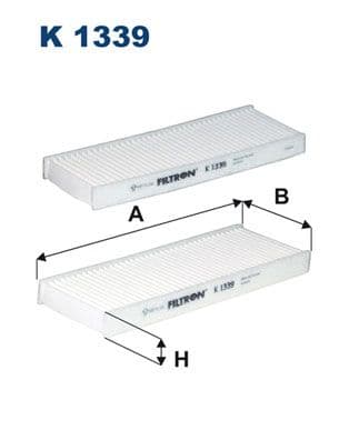 Filtru, aer habitaclu FILTRON K 1339-2x