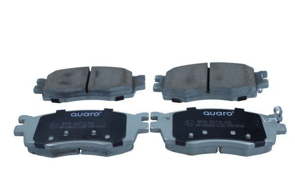 set placute frana,frana disc QUARO QP0726