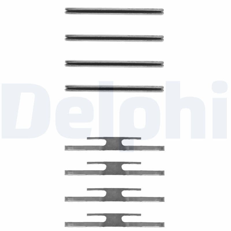 Set accesorii, placute frana DELPHI LX0055