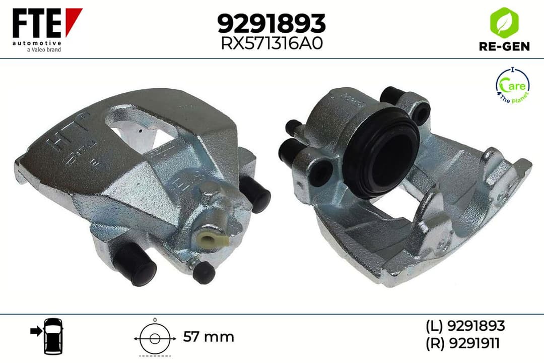 Etrier frana FTE 9291893
